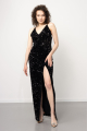 Agape Wear - Shiny Black Slip Dress