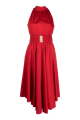 MIichael Kors - Halterneck Belted Dress in Red